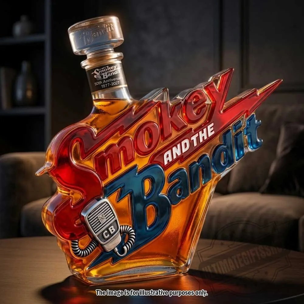 Smokey and the Bandit 50th Anniversary 1977 – 2027 Whiskey Decanter 4 Smokey and the Bandit 50th Anniversary 1977 – 2027 Whiskey Decanter