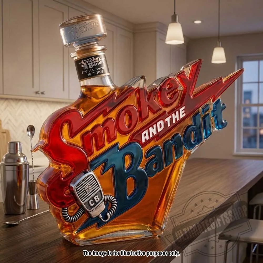 Smokey and the Bandit 50th Anniversary 1977 – 2027 Whiskey Decanter 5 Smokey and the Bandit 50th Anniversary 1977 – 2027 Whiskey Decanter