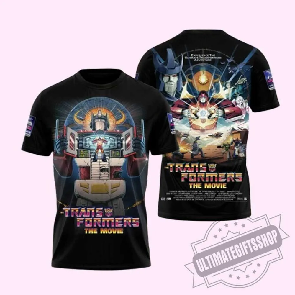 Vintage The Transformers The Movie 1986 All Over Print T-Shirt 3 Vintage The Transformers The Movie 1986 All Over Print T-Shirt