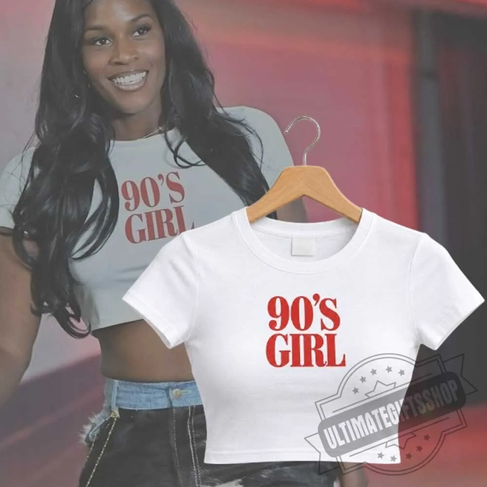 Las Vegas Aces Kalani Brown 90's Girl Croptop Baby Tee Shirt 3 Las Vegas Aces Kalani Brown 90
