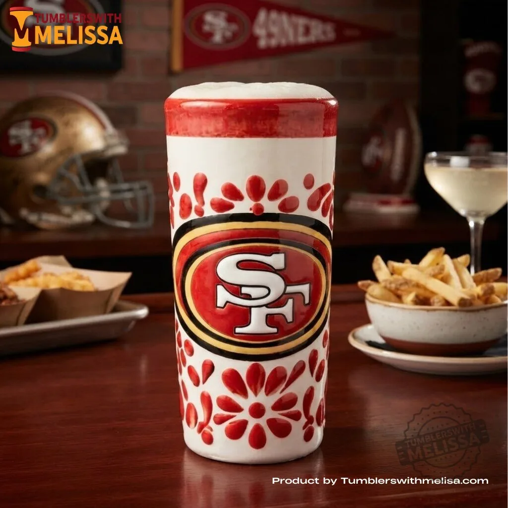 San Francisco 49ers Talavera Cantarito Mug 3 San Francisco 49ers Talavera Cantarito Mug premium quality collectible or lifestyle product for everyday use