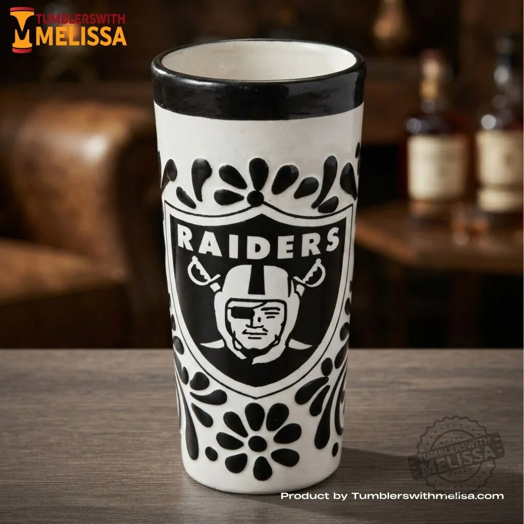 Las Vegas Raiders Talavera Cantarito Mug 3 Las Vegas Raiders Talavera Cantarito Mug premium quality collectible or lifestyle product for everyday use