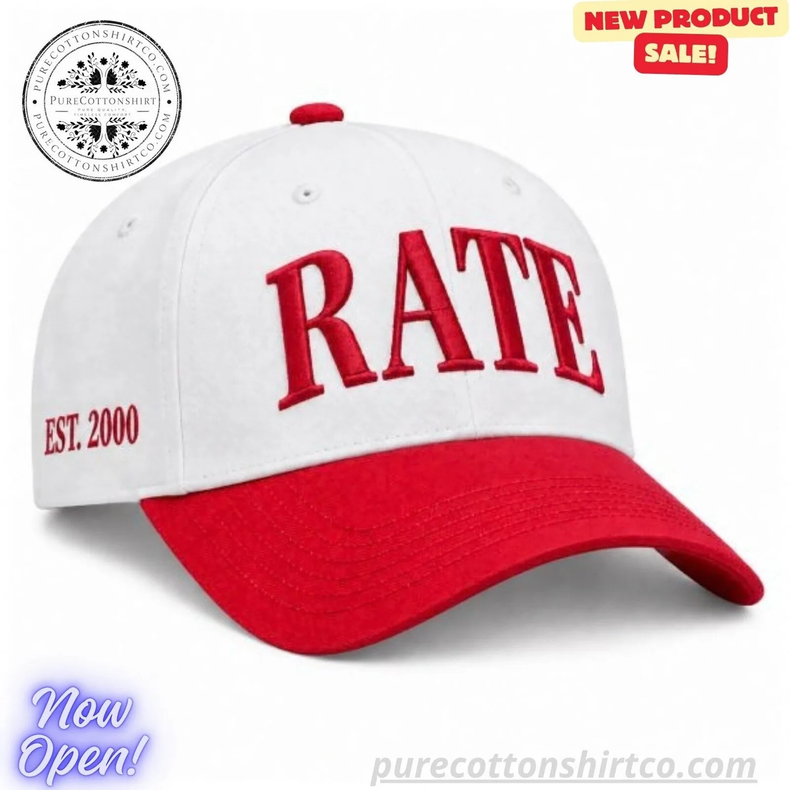 Tyson Bagent Rate EST 2000 Cap Hat 4 Tyson Bagent Rate EST 2000 Cap Hat
