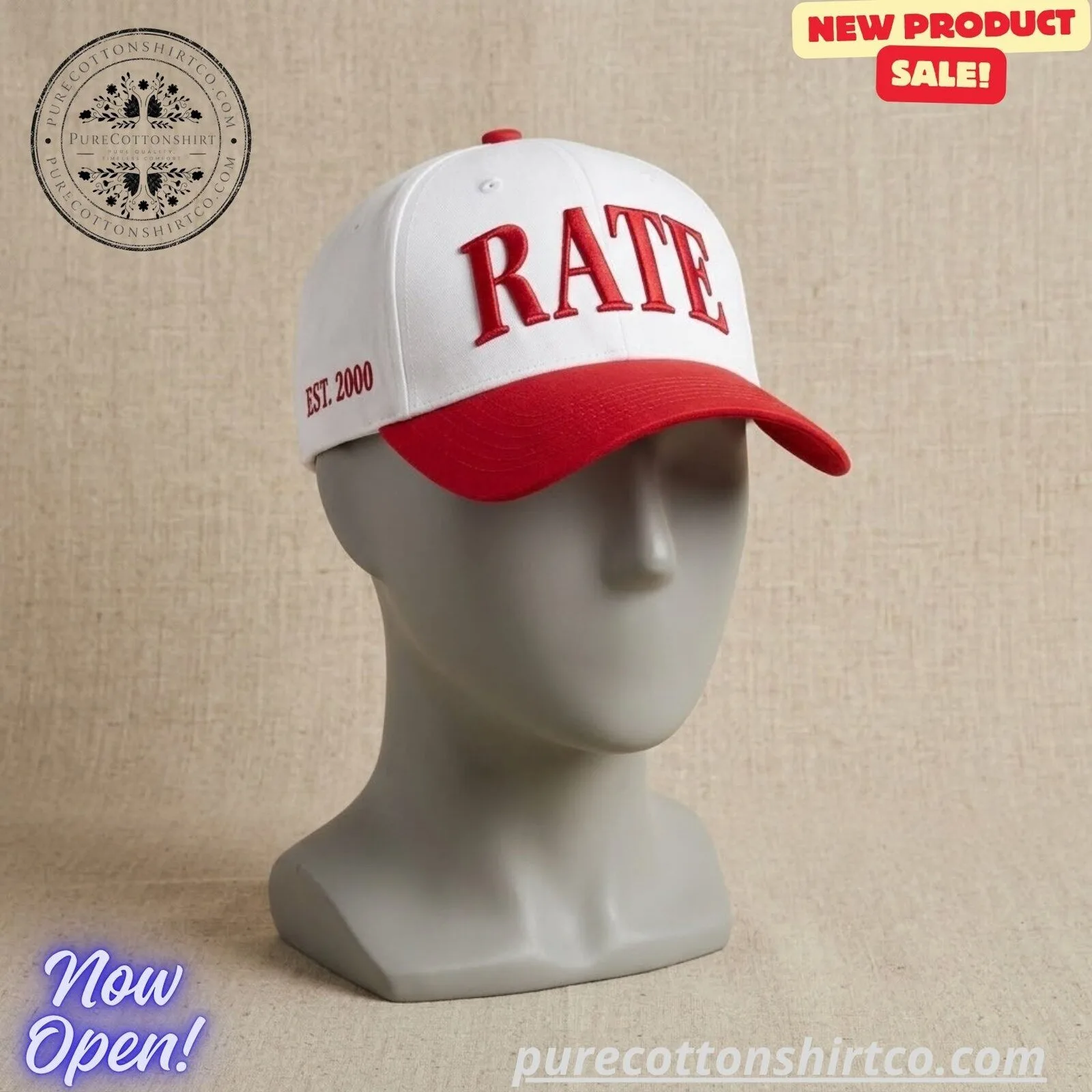 Tyson Bagent Rate EST 2000 Cap Hat 5 Tyson Bagent Rate EST 2000 Cap Hat