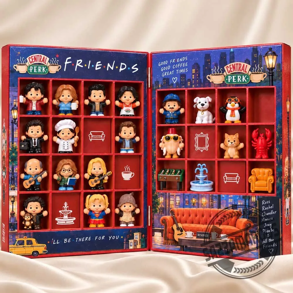 Friends TV Show 24-Day Christmas Advent Calendar 2 Friends TV Show 24-Day Christmas Advent Calendar
