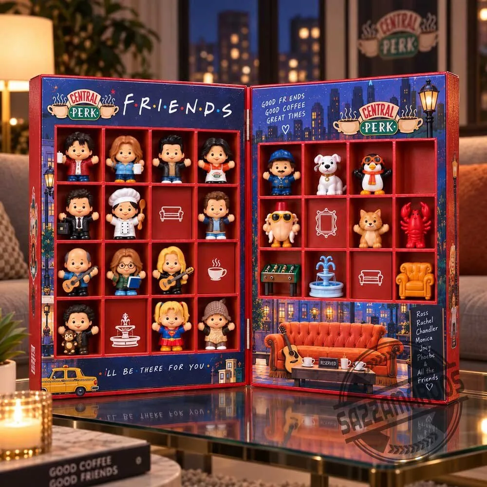 Friends TV Show 24-Day Christmas Advent Calendar 3 Friends TV Show 24-Day Christmas Advent Calendar