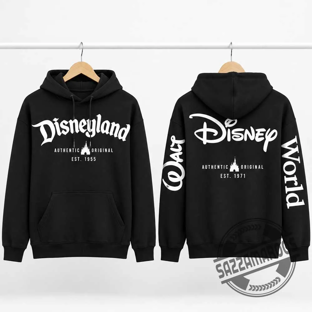 Disney Parks Disneyland Resort Sleeping Beauty Castle Est 1955 Hoodie Shirt