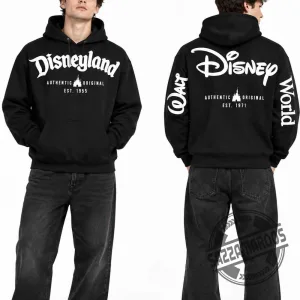 Disney Parks Disneyland Resort Sleeping Beauty Castle Est 1955 Hoodie Shirt