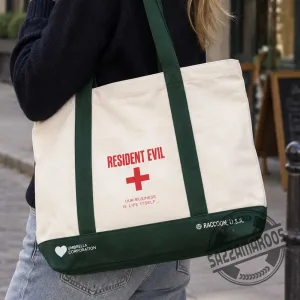 Resident Evil First Aid Canvas Tote Bag