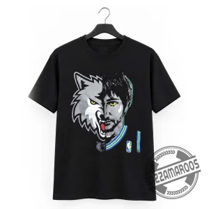 Majestic Ricky Rubio Minnesota Timberwolves Game Face T-Shirt