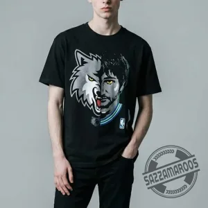 Majestic Ricky Rubio Minnesota Timberwolves Game Face T-Shirt