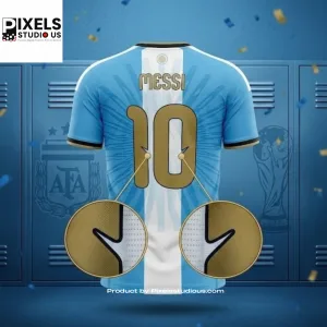 Argentina Lionel Messi 10 Farewell Special-Edition Kit 8 3