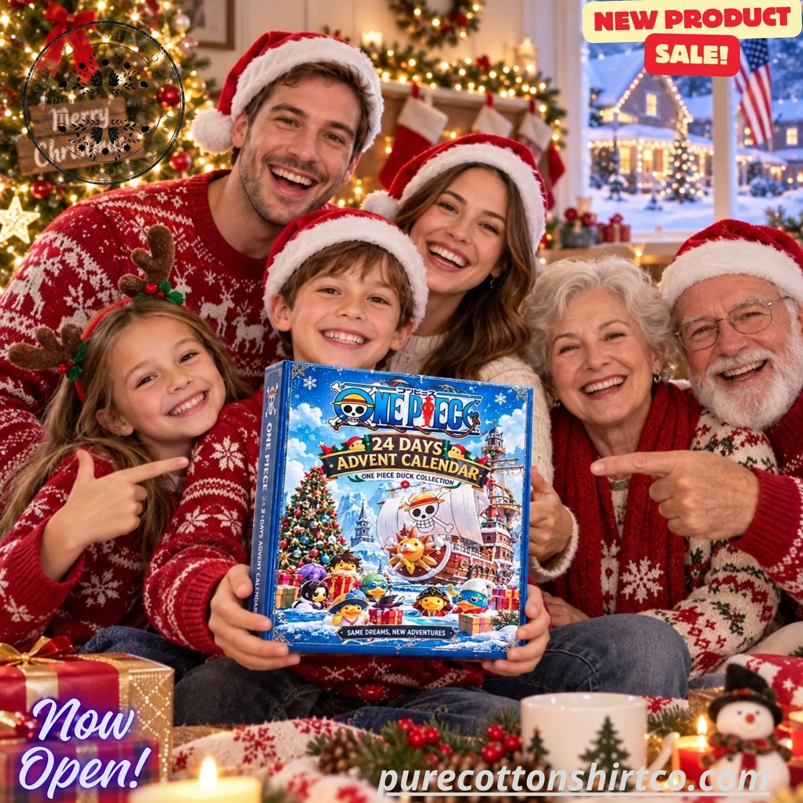 One Piece Duck Collection 24 Days Advent Calendar - 24 Days 2D