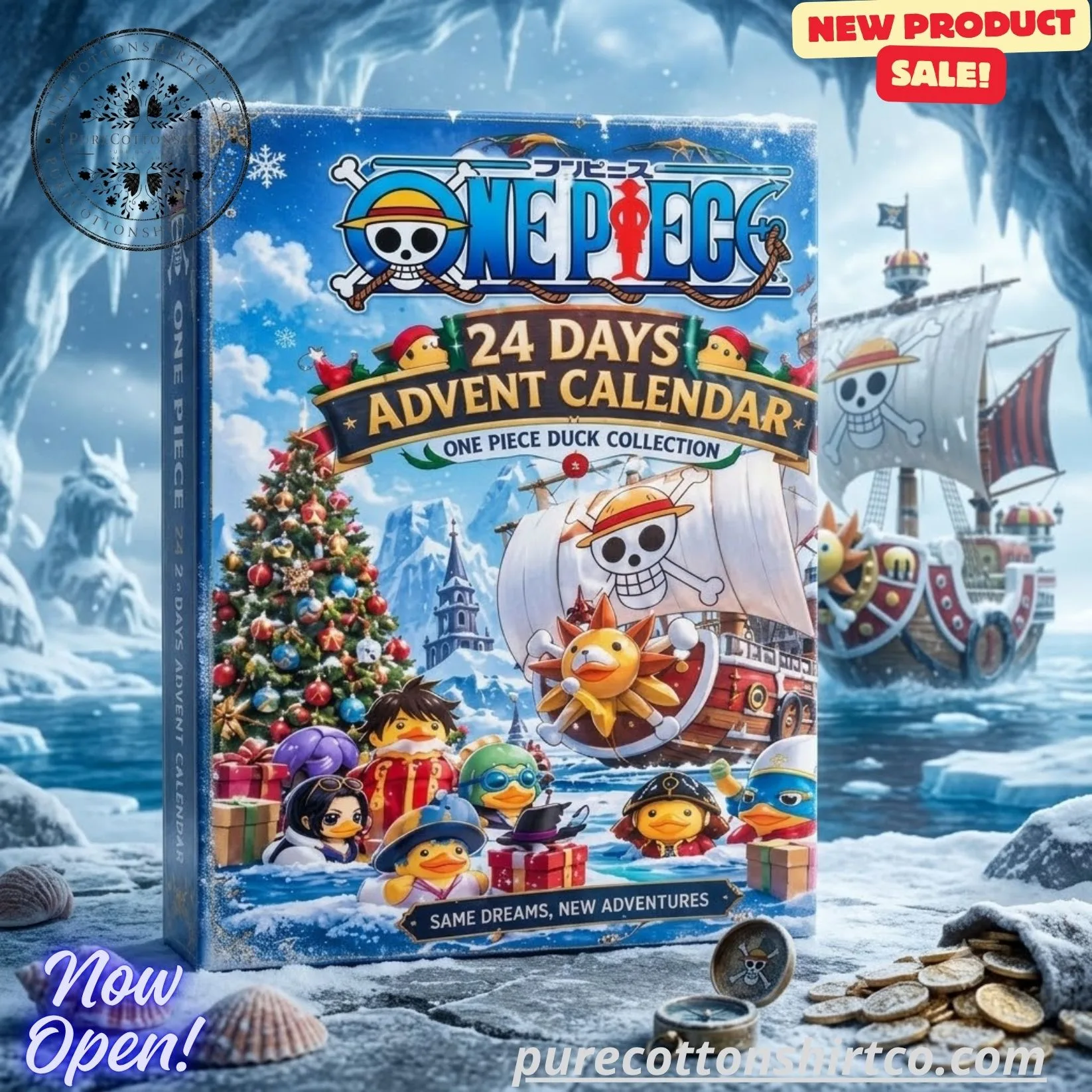 One Piece Duck Collection 24 Days Advent Calendar - 24 Days 2D