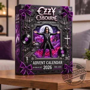 Ozzy Osbourne 2026 Advent Calendar – 46th Anniversary Collectible Christmas Countdown Box