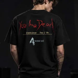 Resident Evil 4 Chainsaw Man Dr Salvador You Are Dead T-Shirt 7 Resident Evil 4 Chainsaw Man Dr Salvador You Are Dead T Shirt 4
