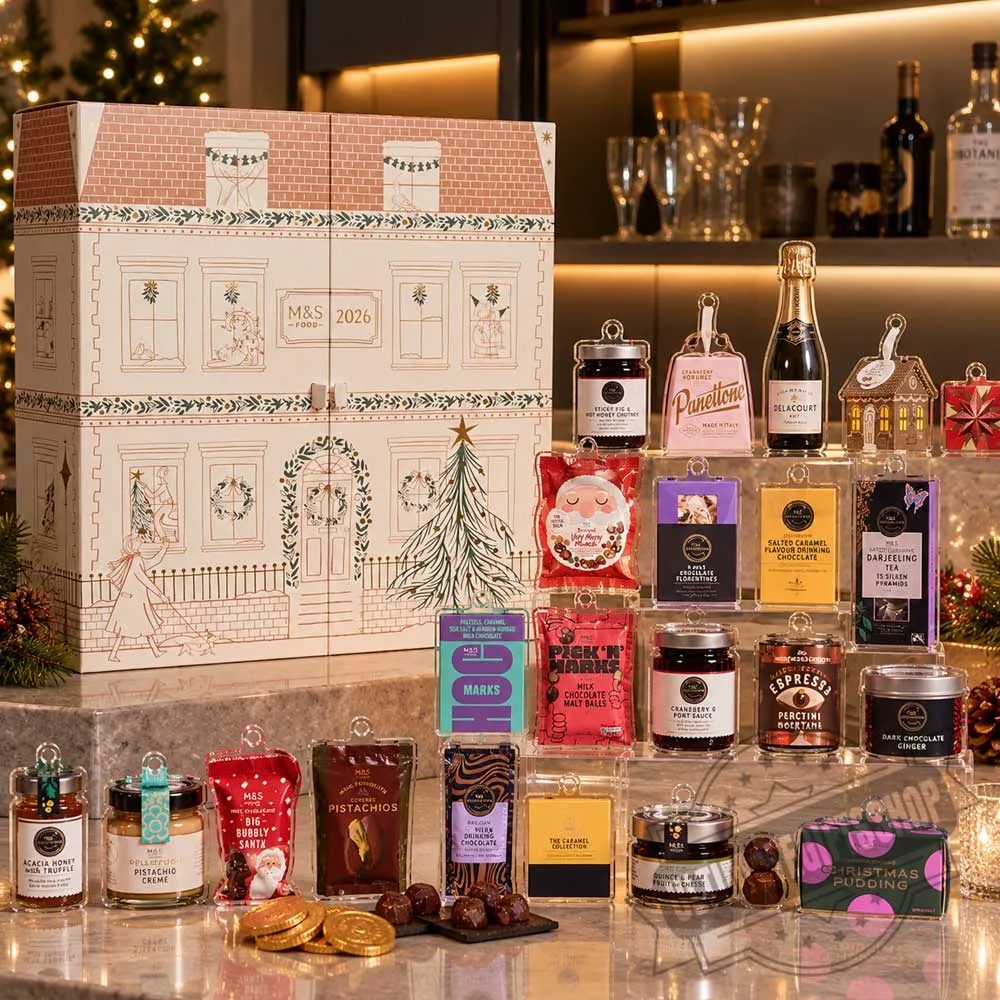 M&S Foodhall Luxury Christmas Advent Calendar 2026 (2) M&S Foodhall Luxury Christmas Advent Calendar 2026 – image 2 of 2