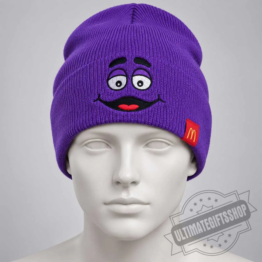 McDonaldâs Ronald McDonald House Charities Grimace Beanie Hat (2) McDonaldâs Ronald McDonald House Charities Grimace Beanie Hat â image 2 of 3
