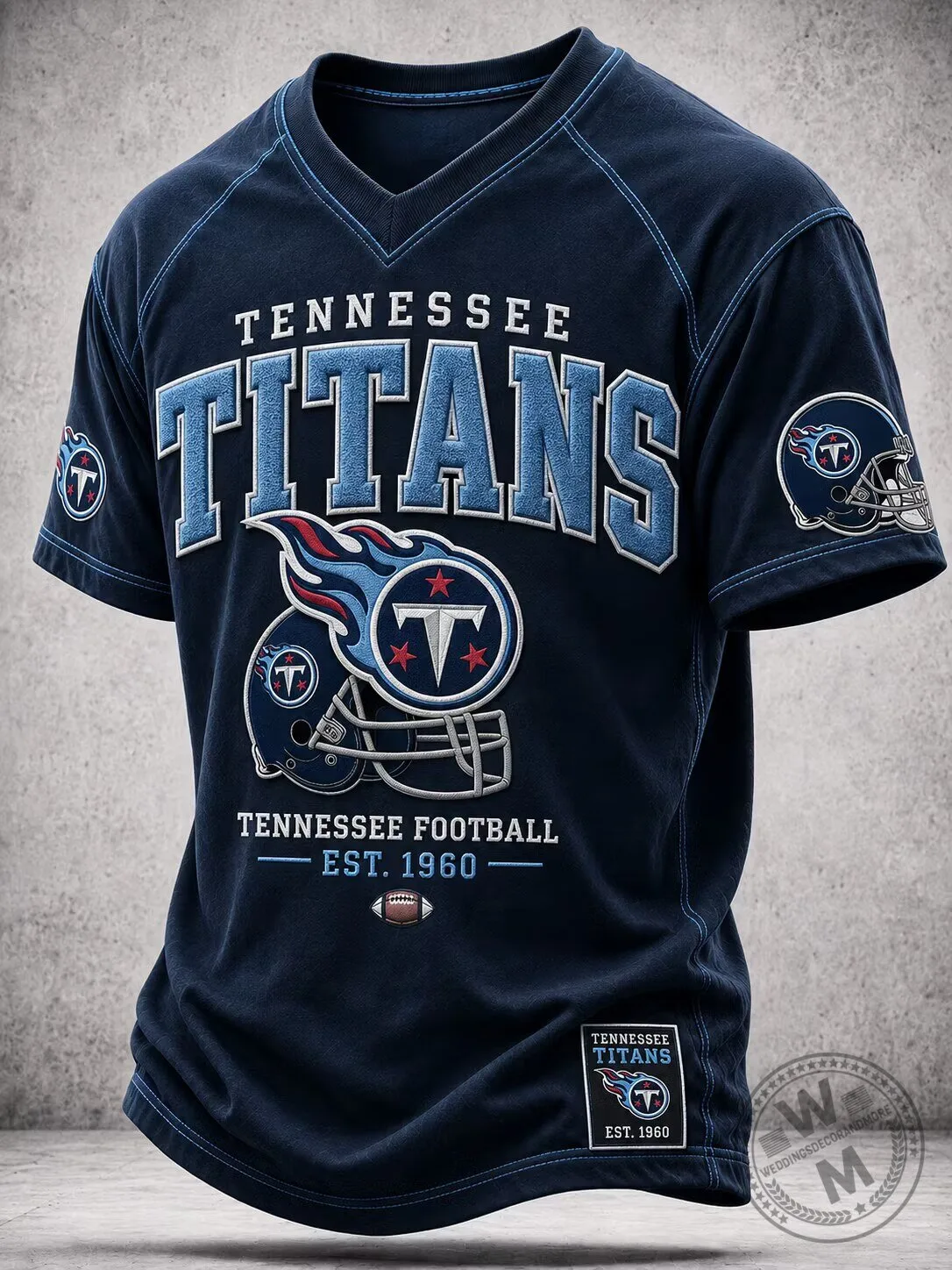 Tennessee Titans Football Team Est 1960 American Football Jersey