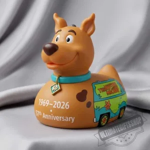 Scooby-Doo 57th Anniversary Mystery Machine Rubber Duck Collectible