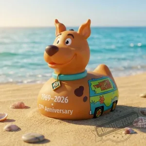 Scooby-Doo 57th Anniversary Mystery Machine Rubber Duck Collectible