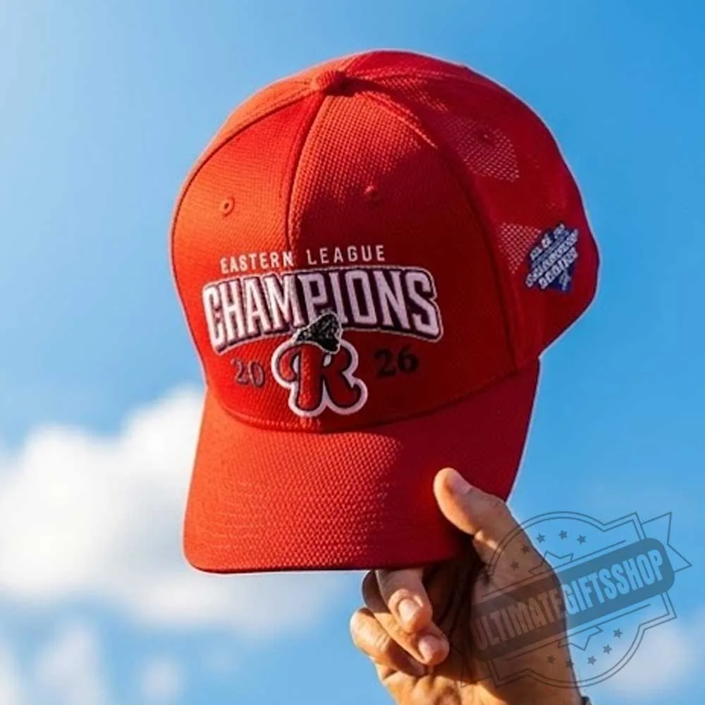 2026 Eastern League Champions Red Baseball Cap Hat (1) 2026 Eastern League Champions Red Baseball Cap Hat