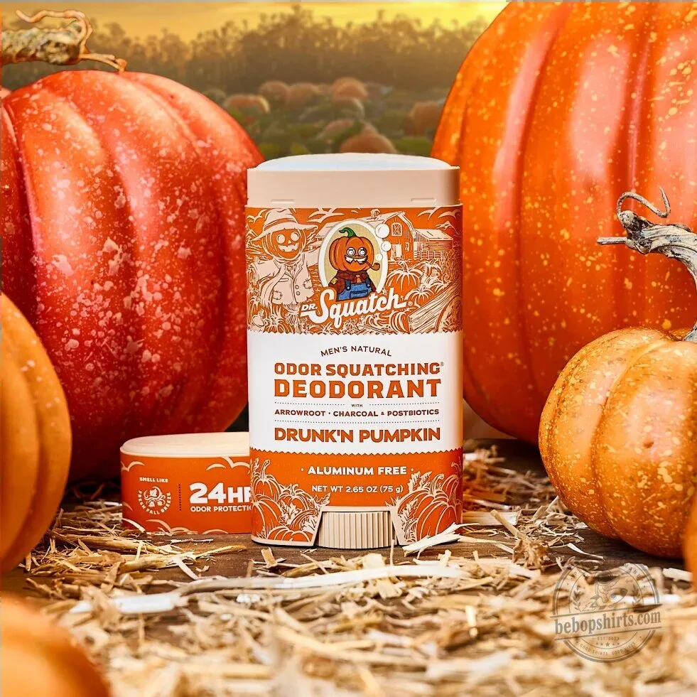 Dr. Squatch Drunk'n Pumpkin Men's Natural Odor Squatching Deodorant 7 Dr. Squatch Drunk