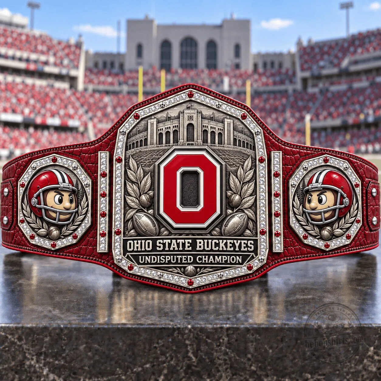 Ohio State Buckeyes Undisputed Champion Premium Legacy Championship Belt