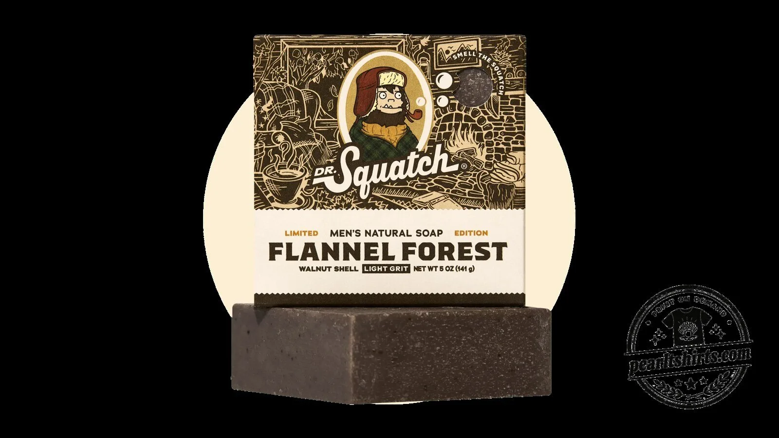 Dr. Squatch Flannel Forest Men's Natural Soap Bar