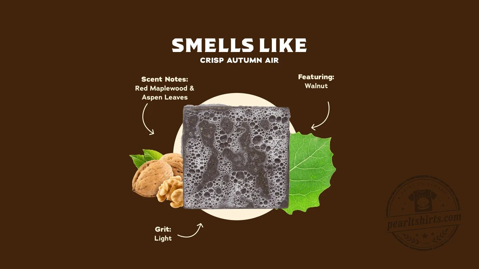 Dr. Squatch Flannel Forest Men's Natural Soap Bar 5 Dr. Squatch Flannel Forest Men