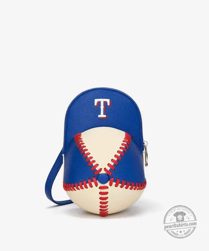 Texas Rangers Baseball Cap Crossbody Bag