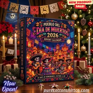 Pueblo Del Día De Muertos 2026 Advent Calendar – 24 Day of the Dead Countdown Gift Box 4 Pueblo Del Dia De Muertos 2026 Advent Calendar 2