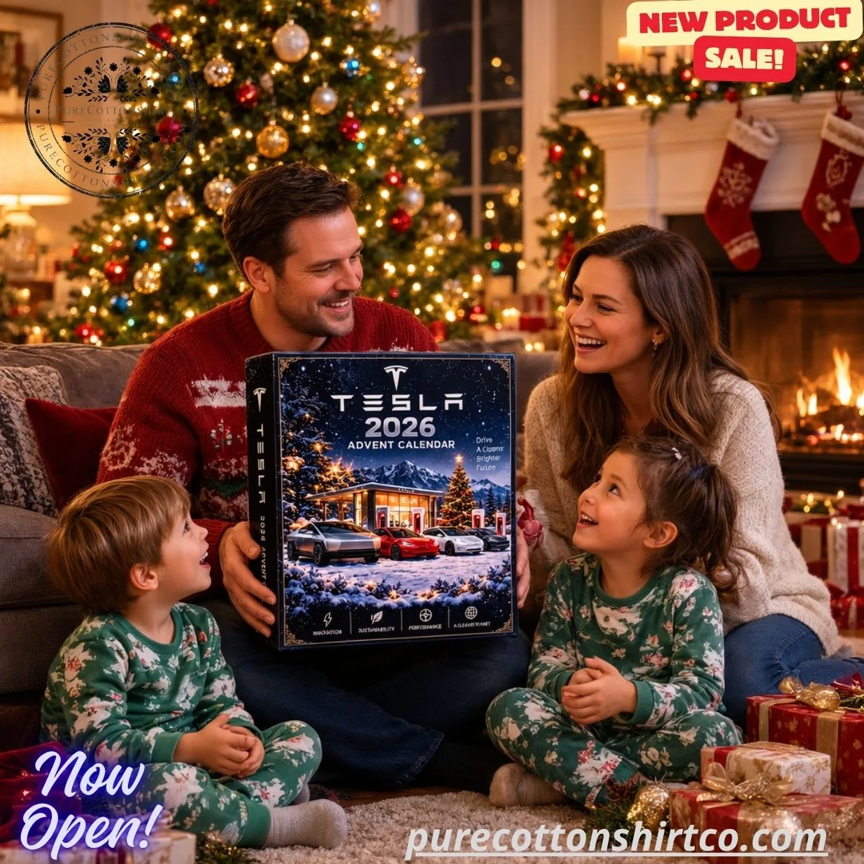 Tesla 2026 Christmas Advent Calendar (4) Tesla 2026 Christmas Advent Calendar – 24 Days Cybertruck & Model S 3 X Y Countdown Box — image 4