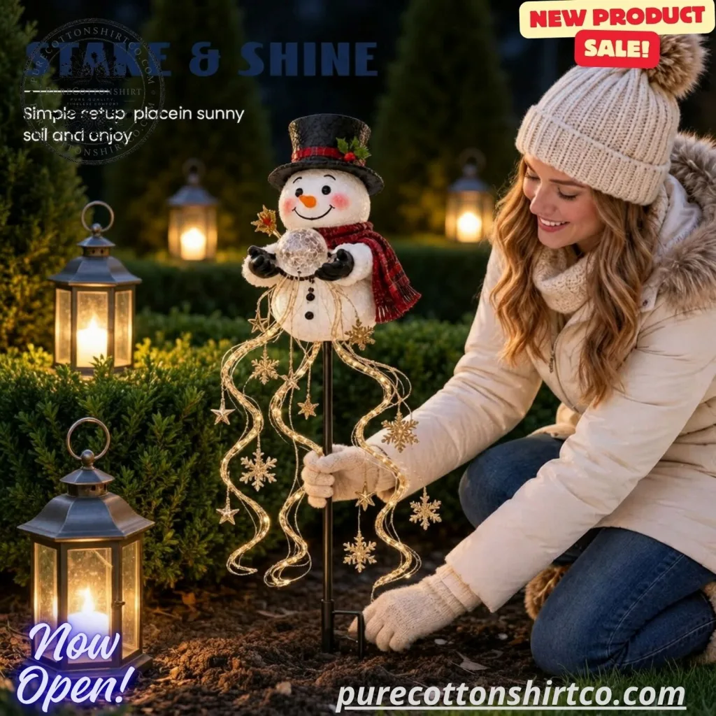 solar-powered-snowman-garden-stake-light-outdoor-christmas-lawn-pathway-decor-featured Solar Powered Snowman Garden Stake Light – Outdoor Christmas Lawn & Pathway Decor