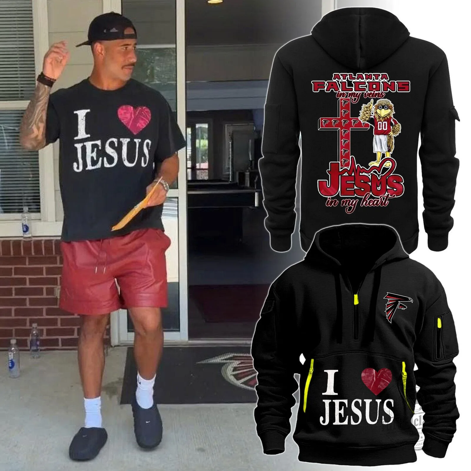 ATL Special I ♥ Jesus 2026 Limited Edition Hoodie #4 1 ATL Special I ♥ Jesus 2026 Limited Edition Hoodie #4
