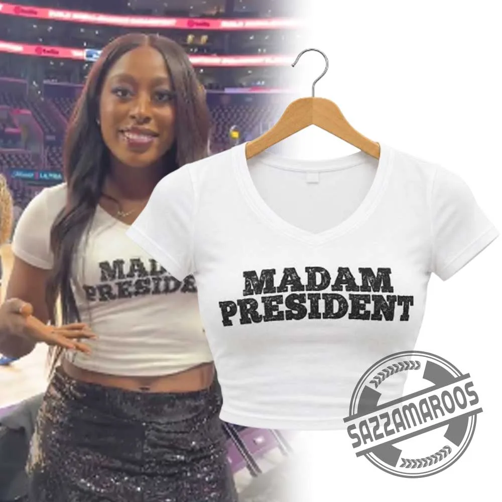 Chiney Ogwumike Madam President Croptop Baby Tee Shirt