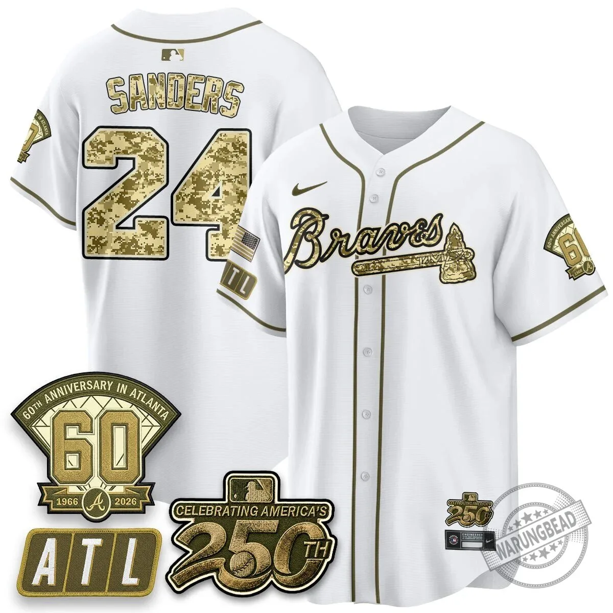 Atlanta Braves Ozzie Albies Salute to Service Baseball Jersey 45 Atlanta Braves Ozzie Albies Salute to Service Baseball Jersey