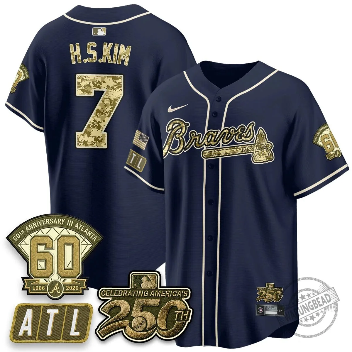 Atlanta Braves Ozzie Albies Salute to Service Baseball Jersey 59 Atlanta Braves Ozzie Albies Salute to Service Baseball Jersey