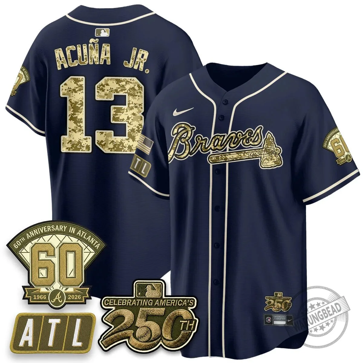 Atlanta Braves Ozzie Albies Salute to Service Baseball Jersey 63 Atlanta Braves Ozzie Albies Salute to Service Baseball Jersey