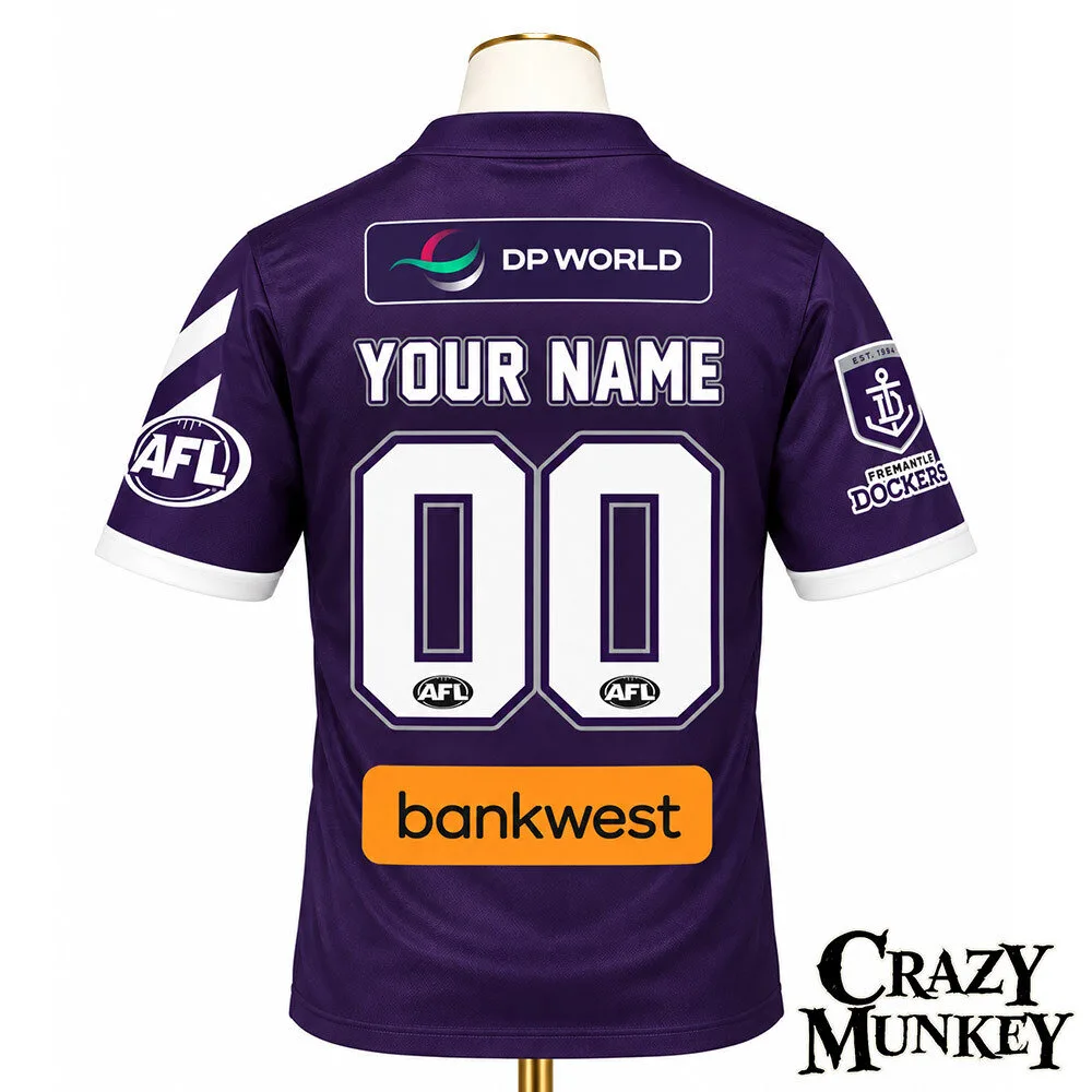 Fremantle Dockers 2026 Premiers Custom Concept Fan T-Shirt | Apparel 5 Fremantle Dockers 2026 Premiers Custom Concept Fan T-Shirt | Apparel