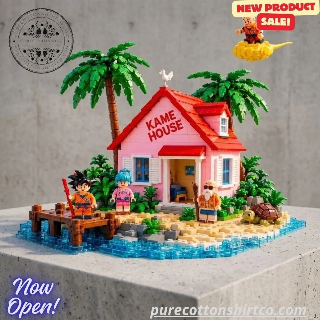 Dragon Ball Kame House Building Block Set (LEGO x Dragon Ball)