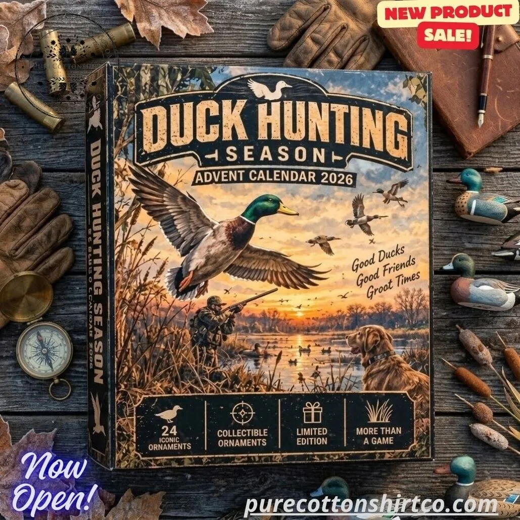 Duck Hunting Season Advent Calendar 2026 – Waterfowl Hunter Christmas Countdown Box 5 Duck Hunting Season Advent Calendar 2026 – Waterfowl Hunter Christmas Countdown Box