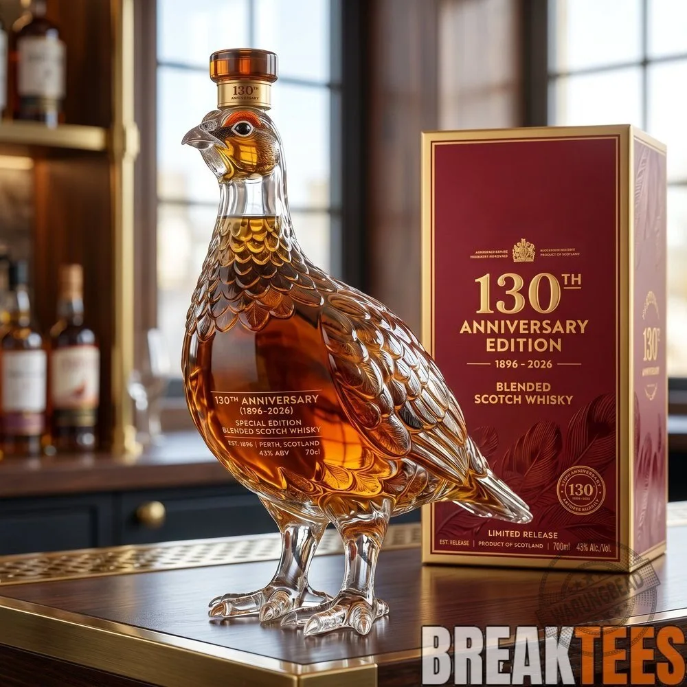 The Famous Grouse 130th Anniversary Blended Scotch Whisky Bottle 2 The Famous Grouse 130th Anniversary Blended Scotch Whisky Bottle