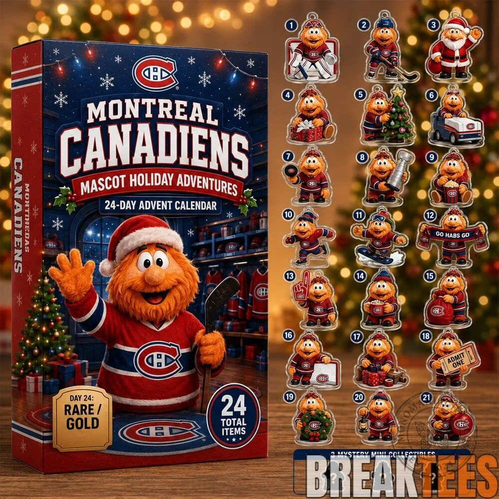 Montreal Canadiens Youppi Mascot Holiday Adventures 24-Day Advent Calendar