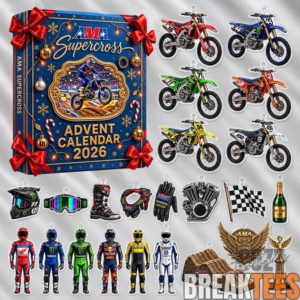 AMA Supercross 2026 Motocross Dirt Bike Racing Advent Calendar