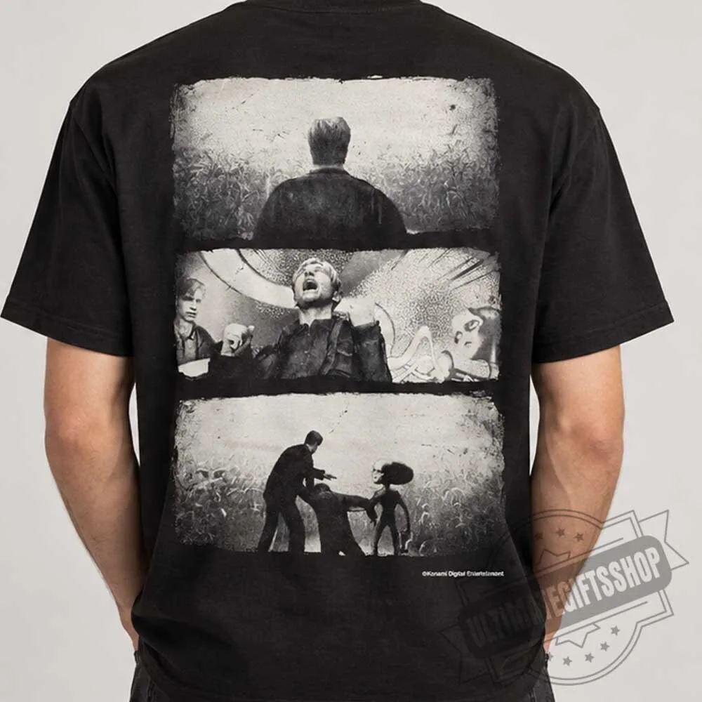 Konami Official Silent Hill 2 Exhibition T-Shirt Limited Edition 6 Konami Official Silent Hill 2 Exhibition T-Shirt Limited Edition