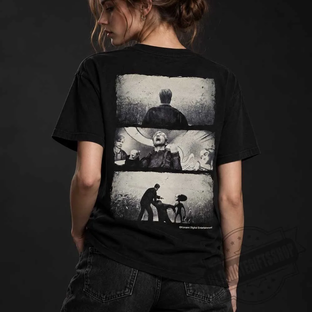 Konami Official Silent Hill 2 Exhibition T-Shirt Limited Edition 7 Konami Official Silent Hill 2 Exhibition T-Shirt Limited Edition