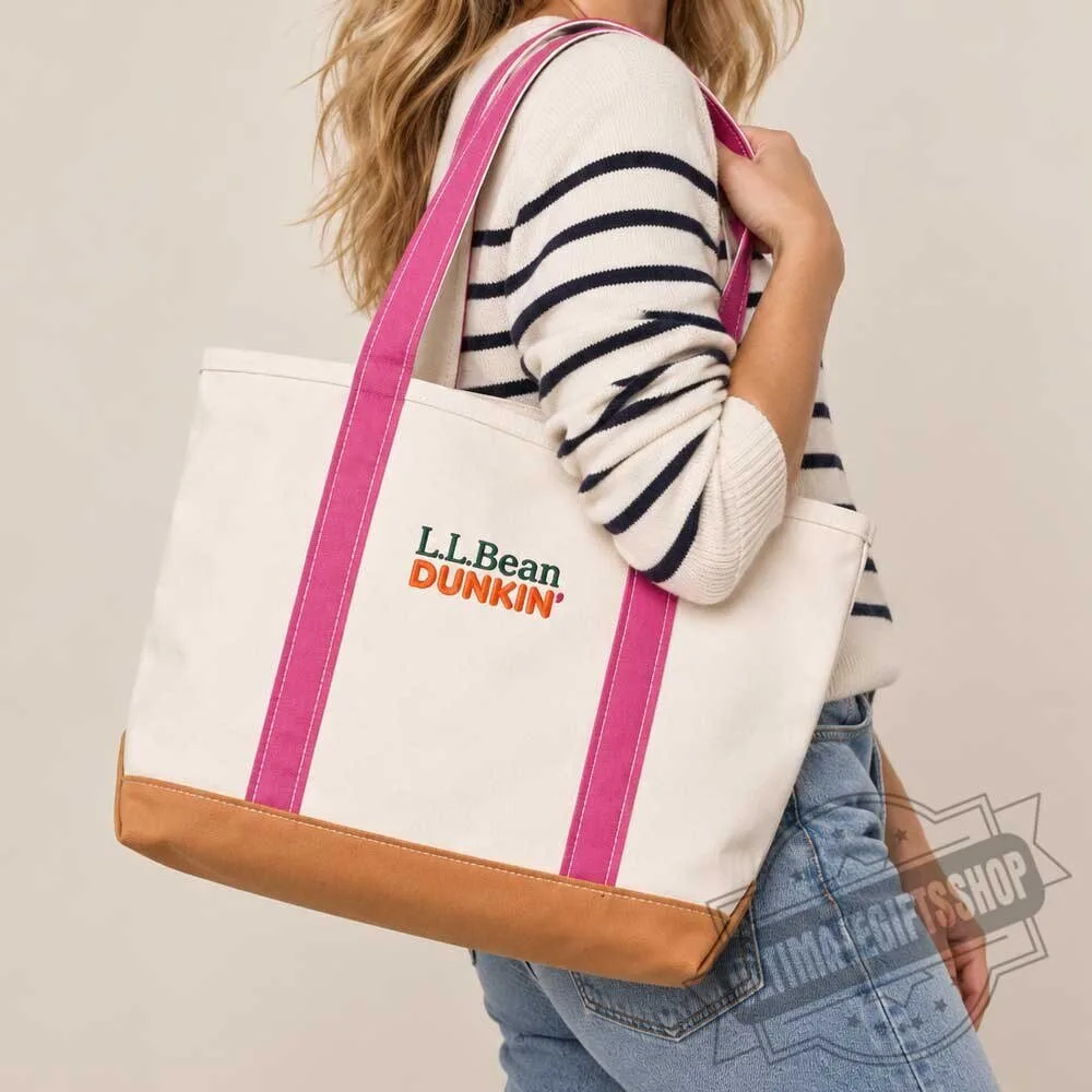 L.L.Bean x Dunkin’ Canvas Tote Bag 4 L.L.Bean x Dunkin’ Canvas Tote Bag