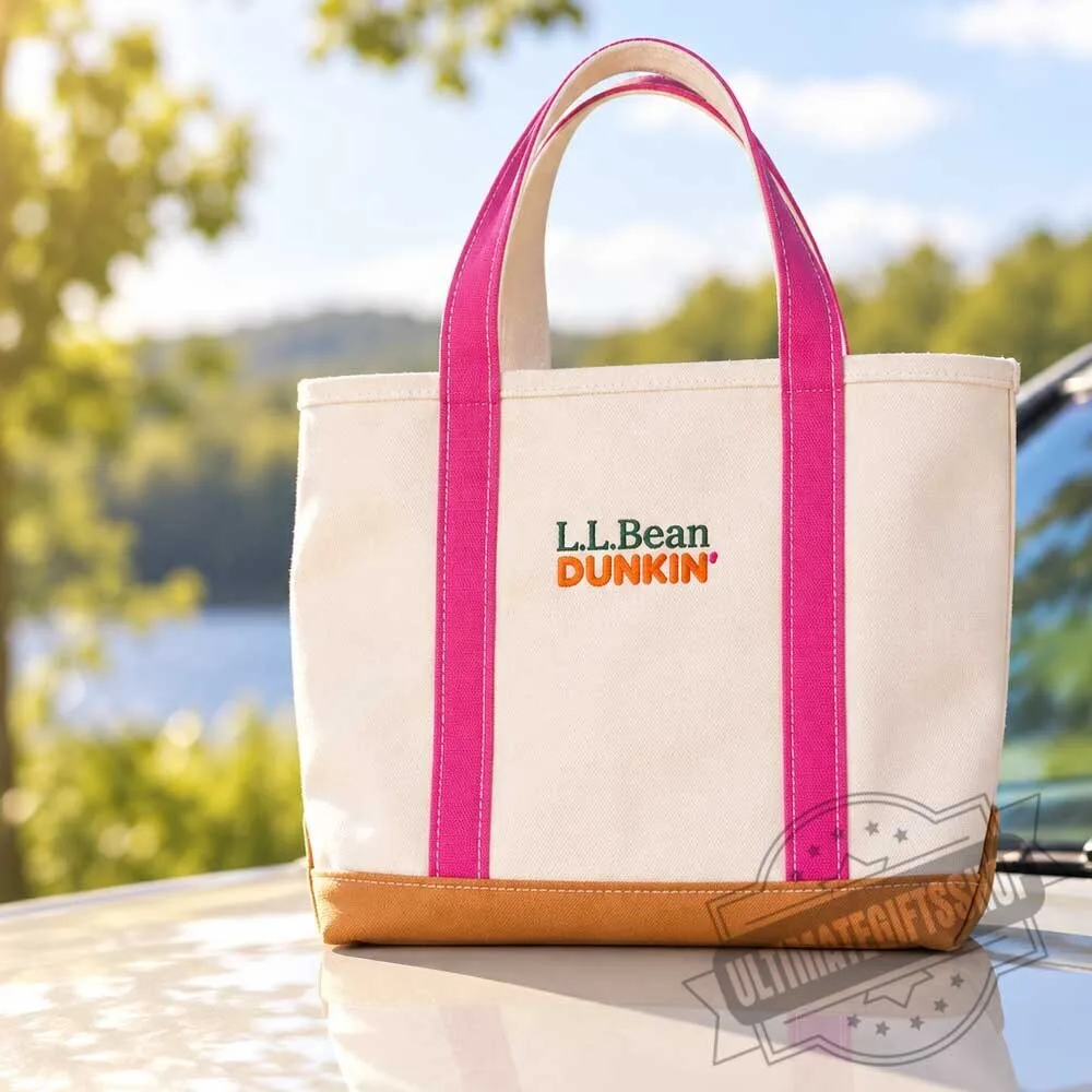 L.L.Bean x Dunkin’ Canvas Tote Bag 5 L.L.Bean x Dunkin’ Canvas Tote Bag