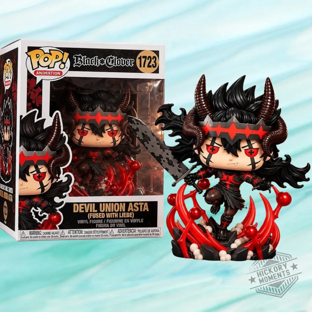 Black Clover Asta Devil Union Fused With Liebe Funko Pop Black Clover Asta Devil Union Fused With Liebe Funko Pop